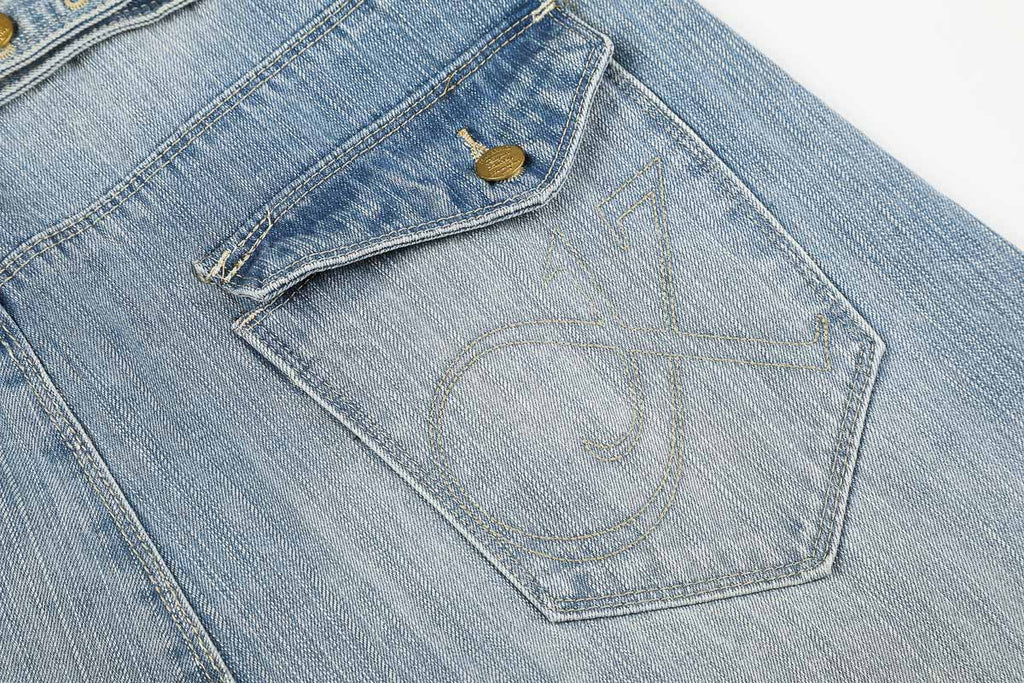 Relaxed Fit Scimitar Denim