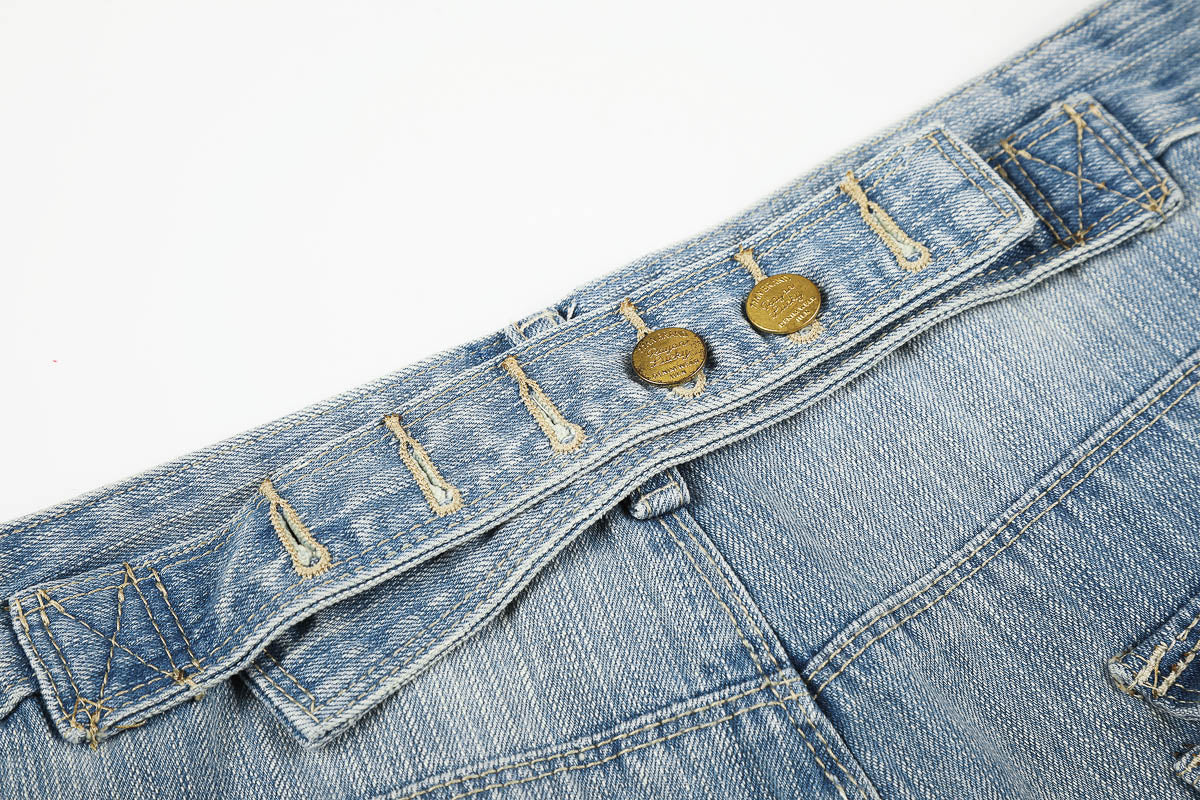 Relaxed Fit Scimitar Denim