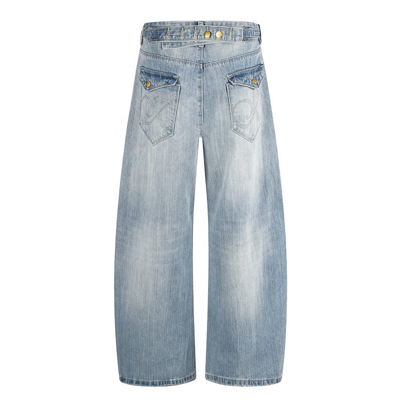 Relaxed Fit Scimitar Denim