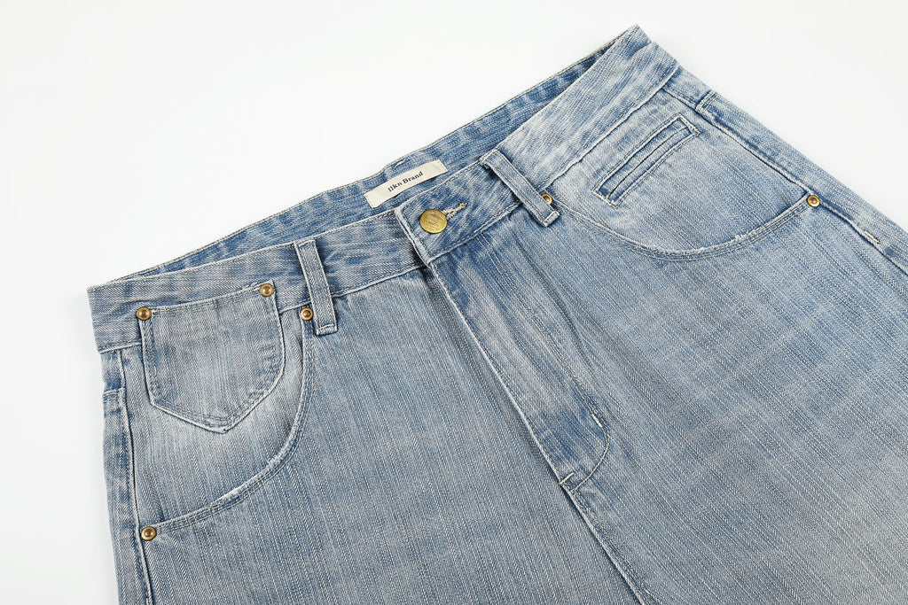 Relaxed Fit Scimitar Denim