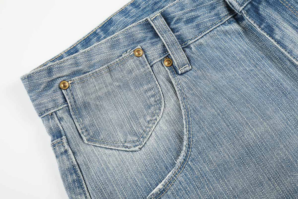 Relaxed Fit Scimitar Denim