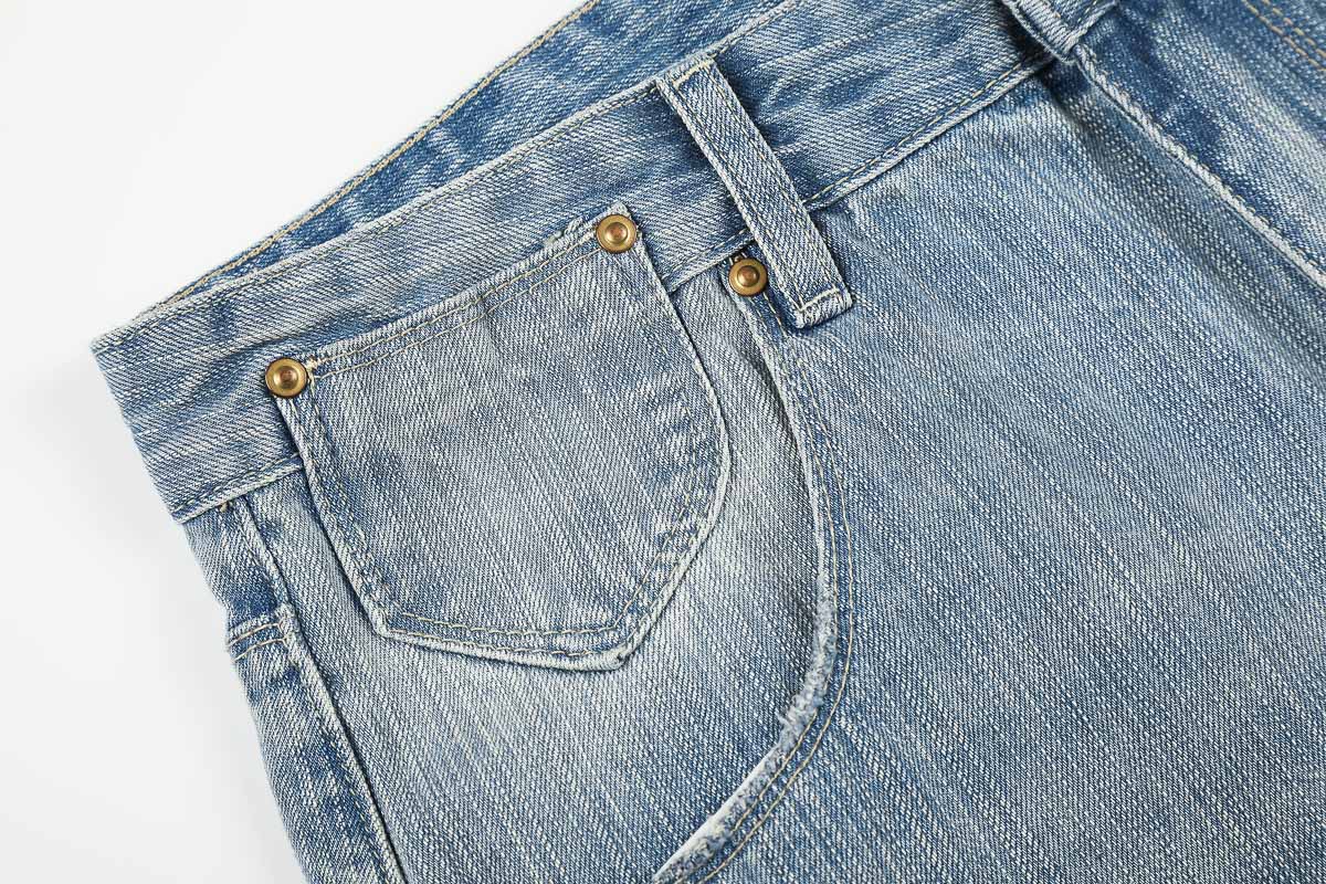 Relaxed Fit Scimitar Denim