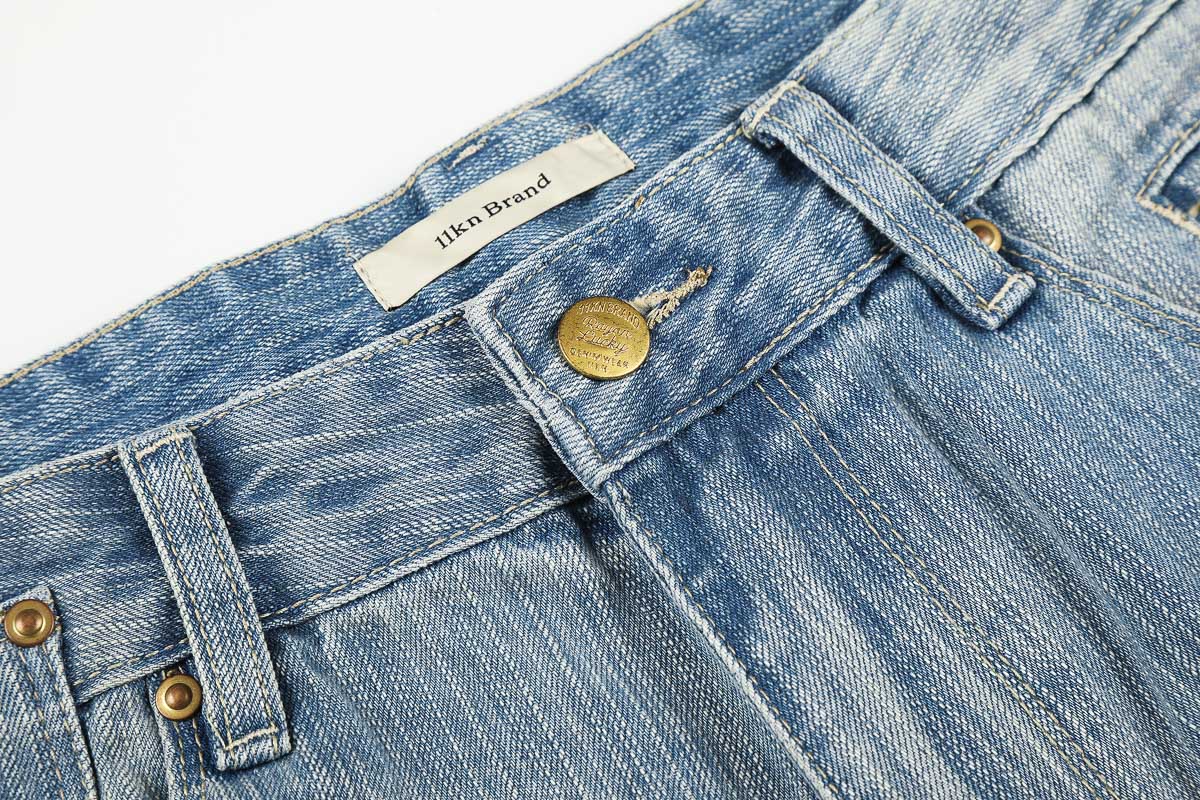Relaxed Fit Scimitar Denim