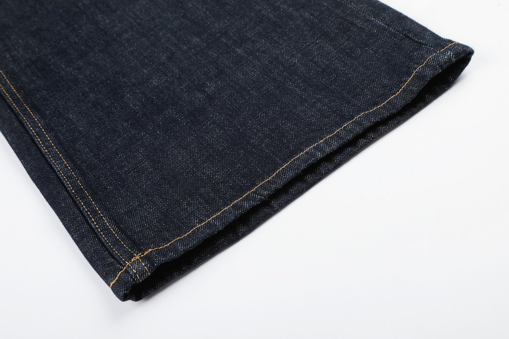 Button Detail Denim