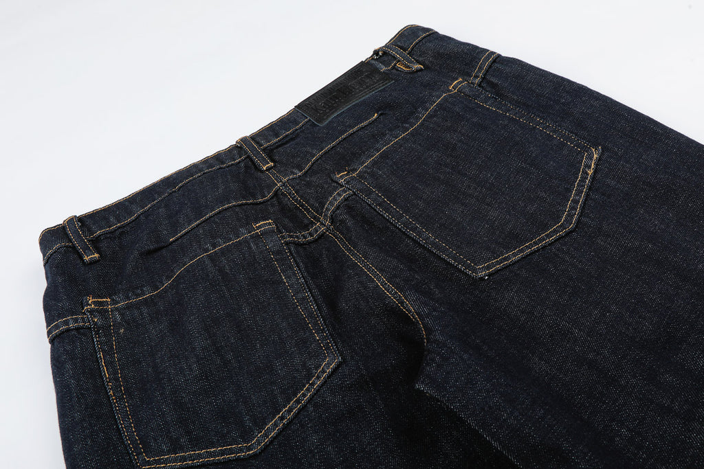 Button Detail Denim
