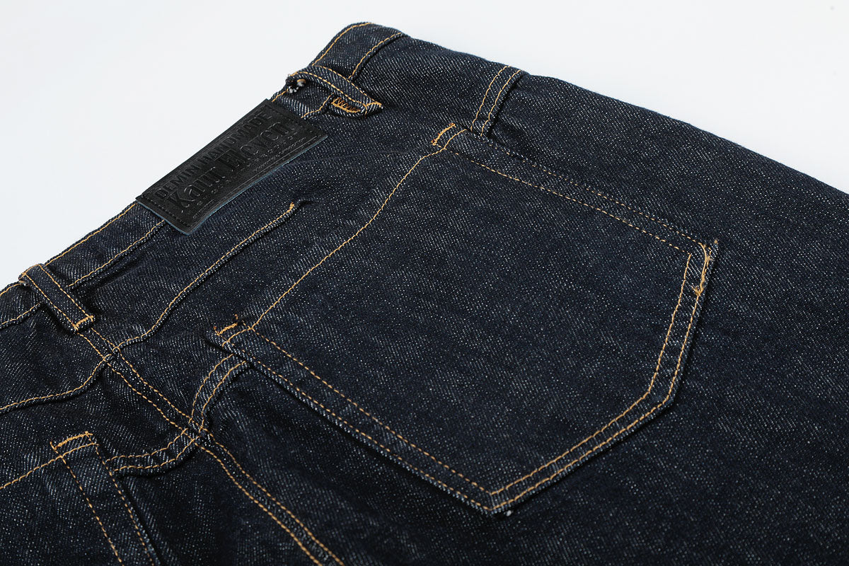 Button Detail Denim