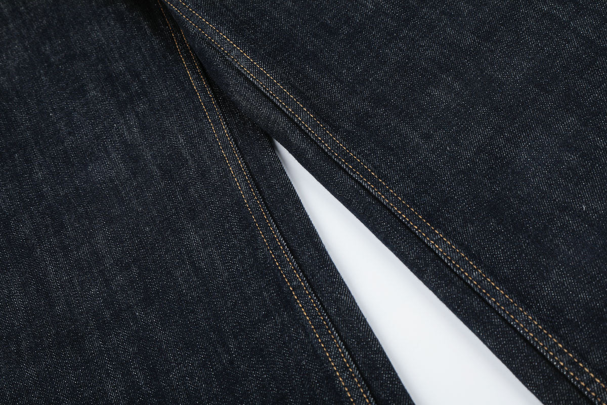 Button Detail Denim