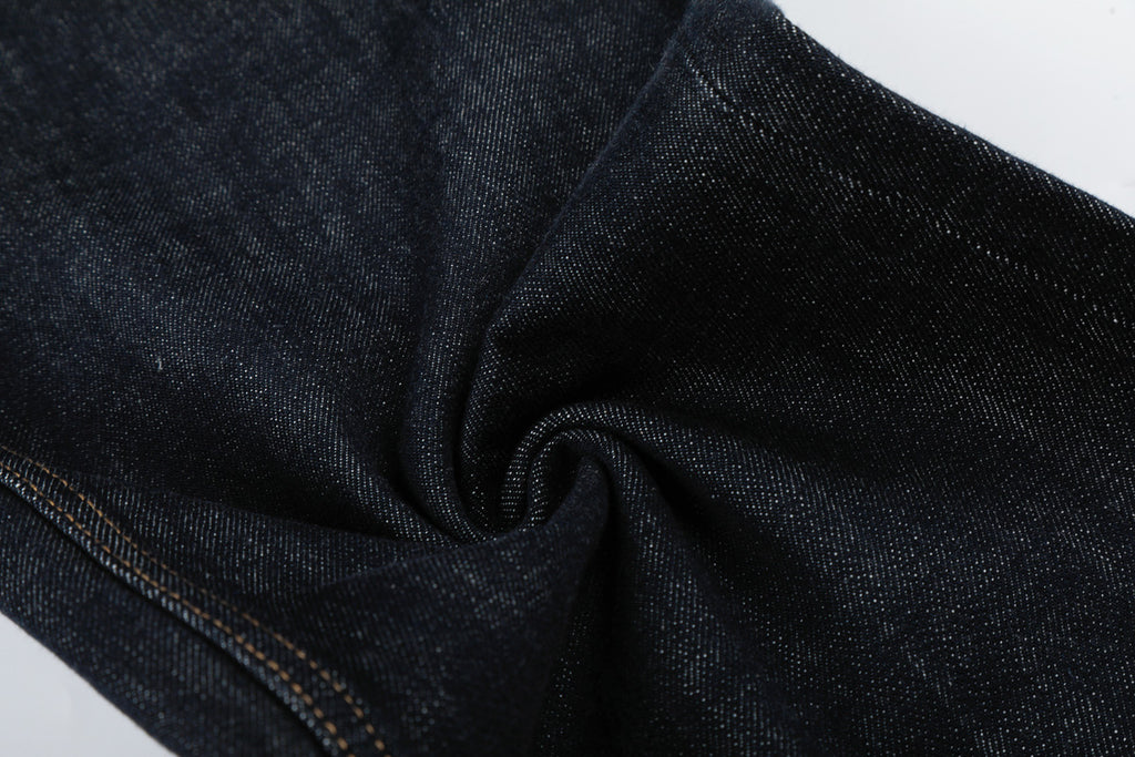 Button Detail Denim