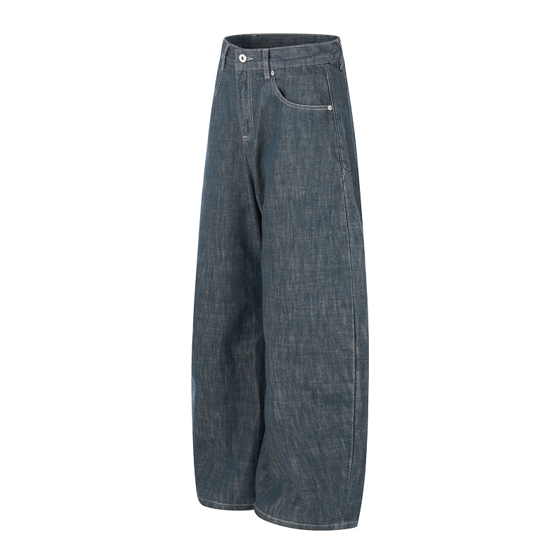 Buckle Back Jeans | Baggy Fit