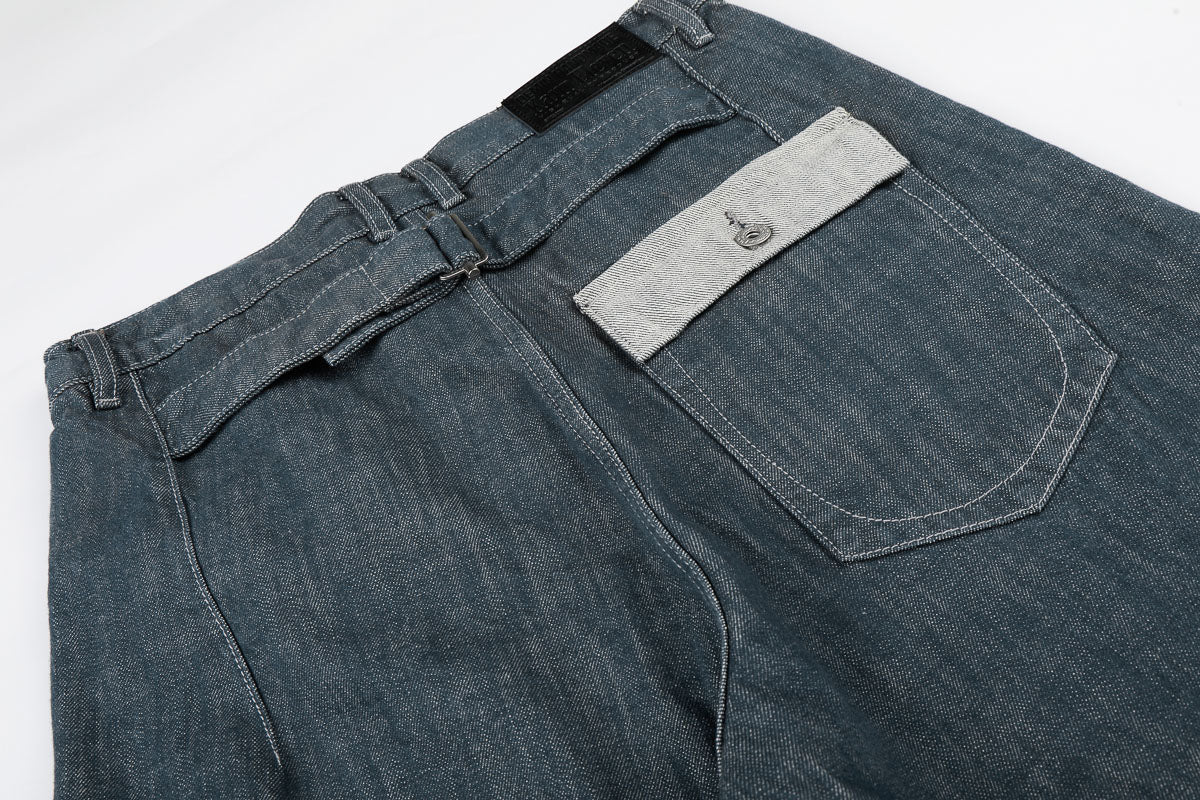 Buckle Back Jeans | Baggy Fit