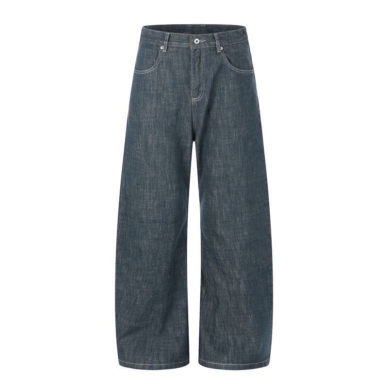 Buckle Back Jeans | Baggy Fit