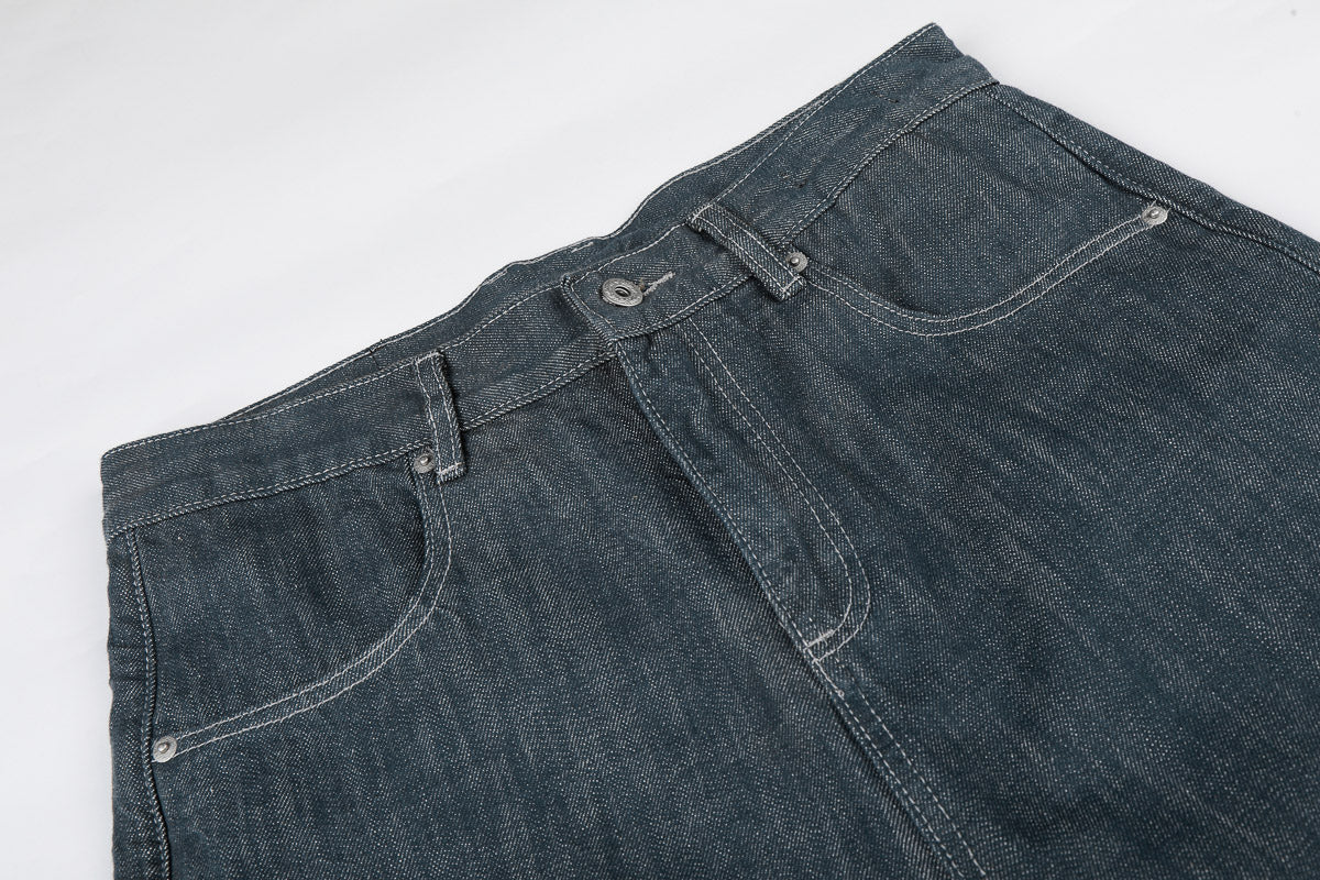 Buckle Back Jeans | Baggy Fit