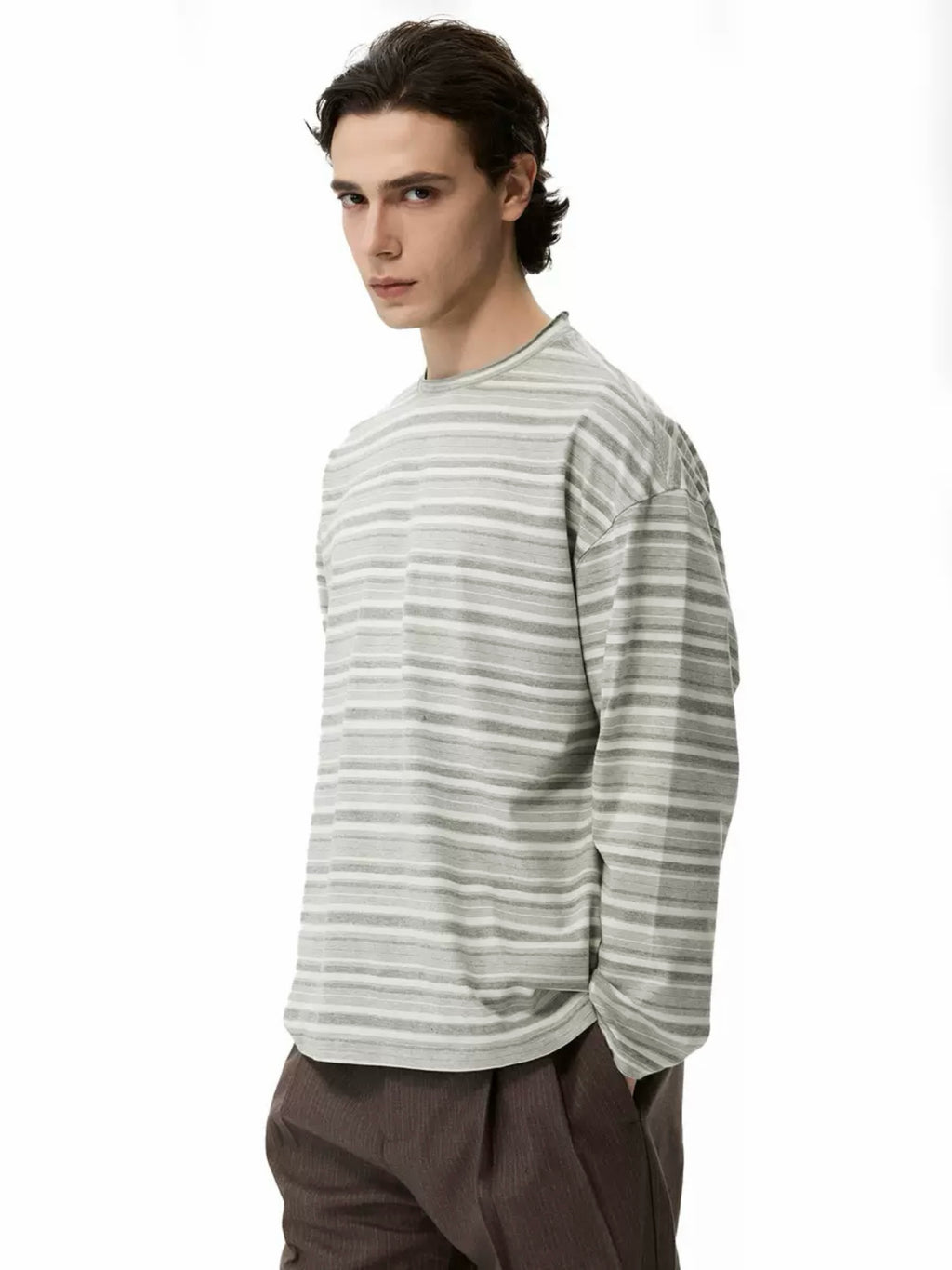 Striped Long Sleeve T-shirt