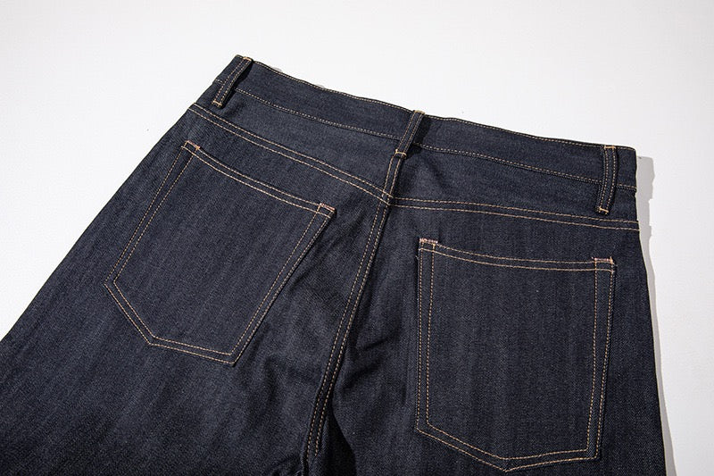 Selvedge Denim Jeans | Straight-Wide