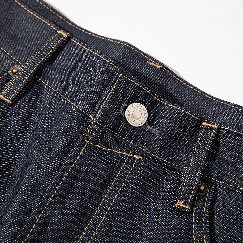 Selvedge Denim Jeans | Straight-Wide