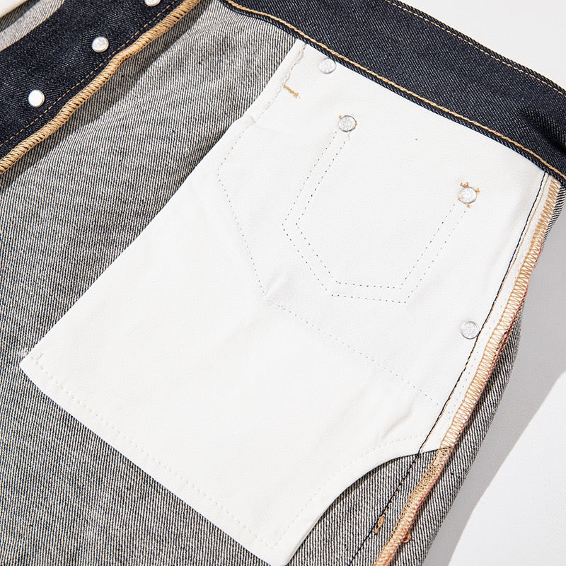 Selvedge Denim Jeans | Straight-Wide