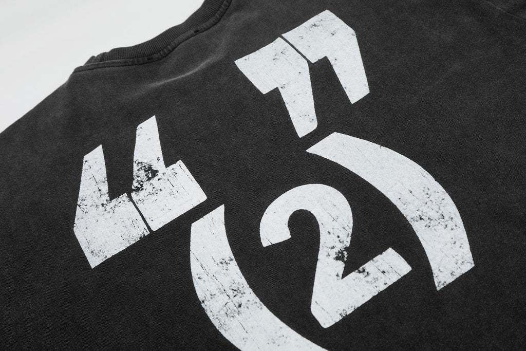 Washed Art Graphic T-shirt