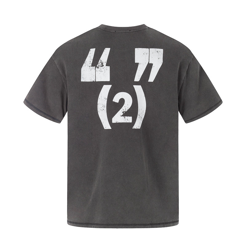 Washed Art Graphic T-shirt