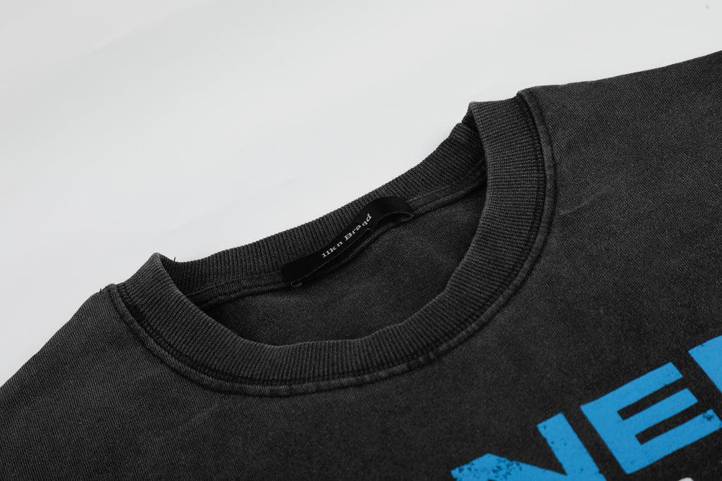 Washed Art Graphic T-shirt