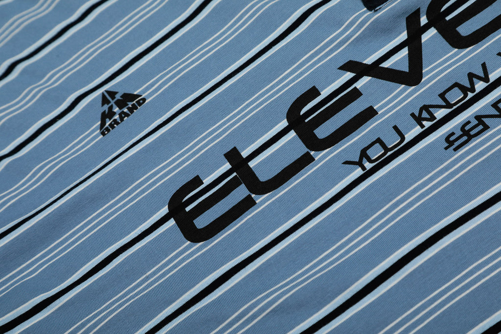Blue Striped Polo