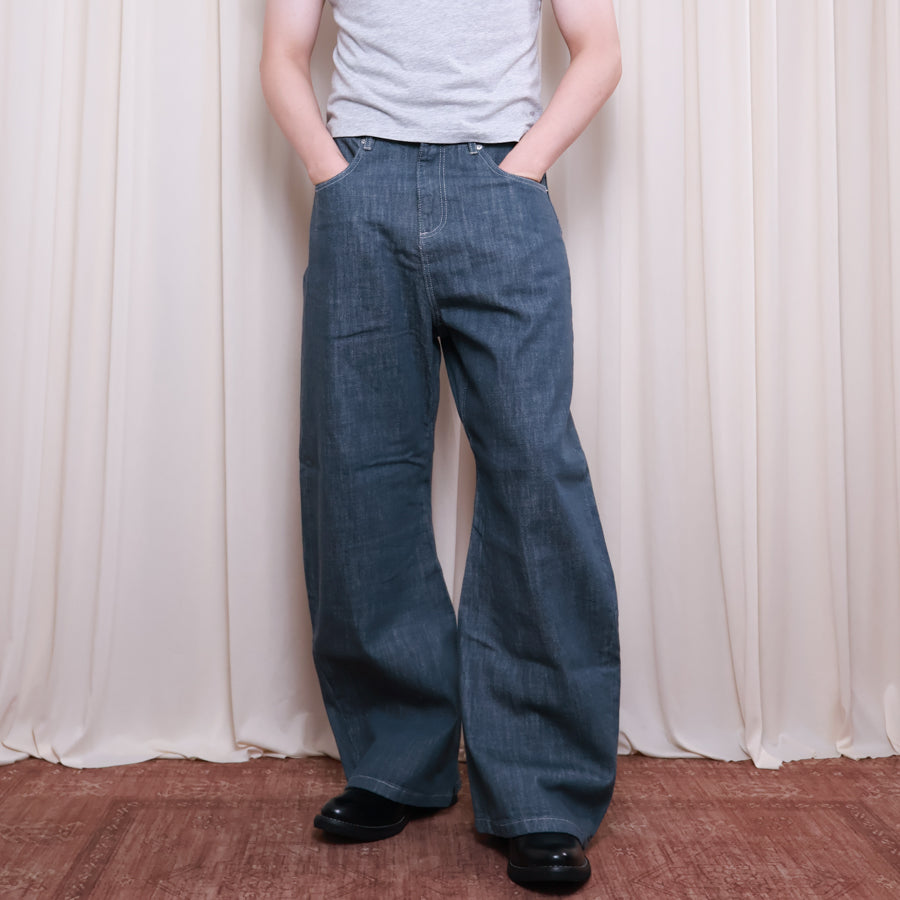 Buckle Back Jeans | Baggy Fit