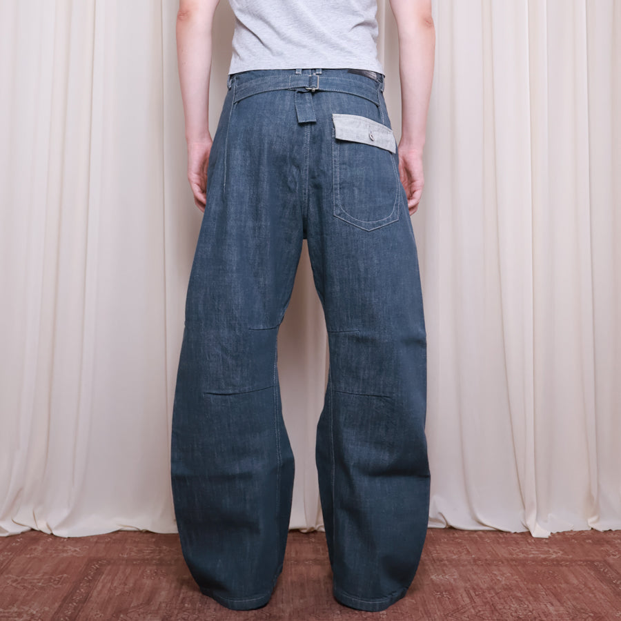 Buckle Back Jeans | Baggy Fit