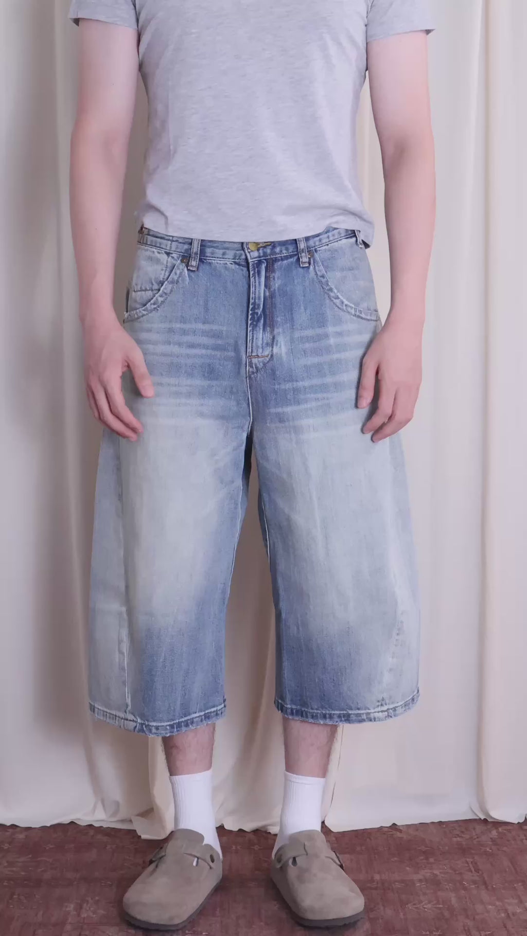 Denim Shorts｜Baggy