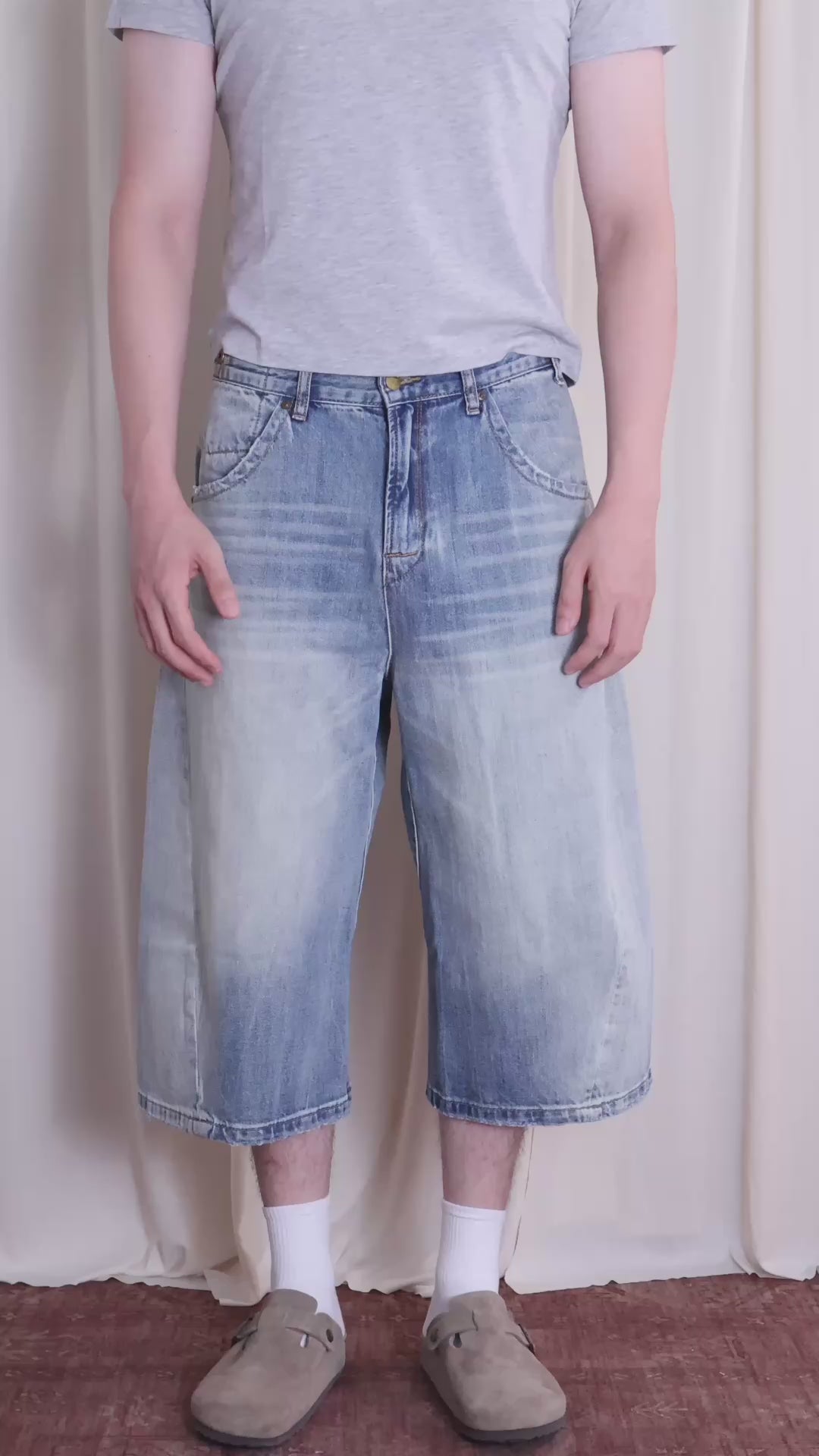 Denim Shorts｜Baggy